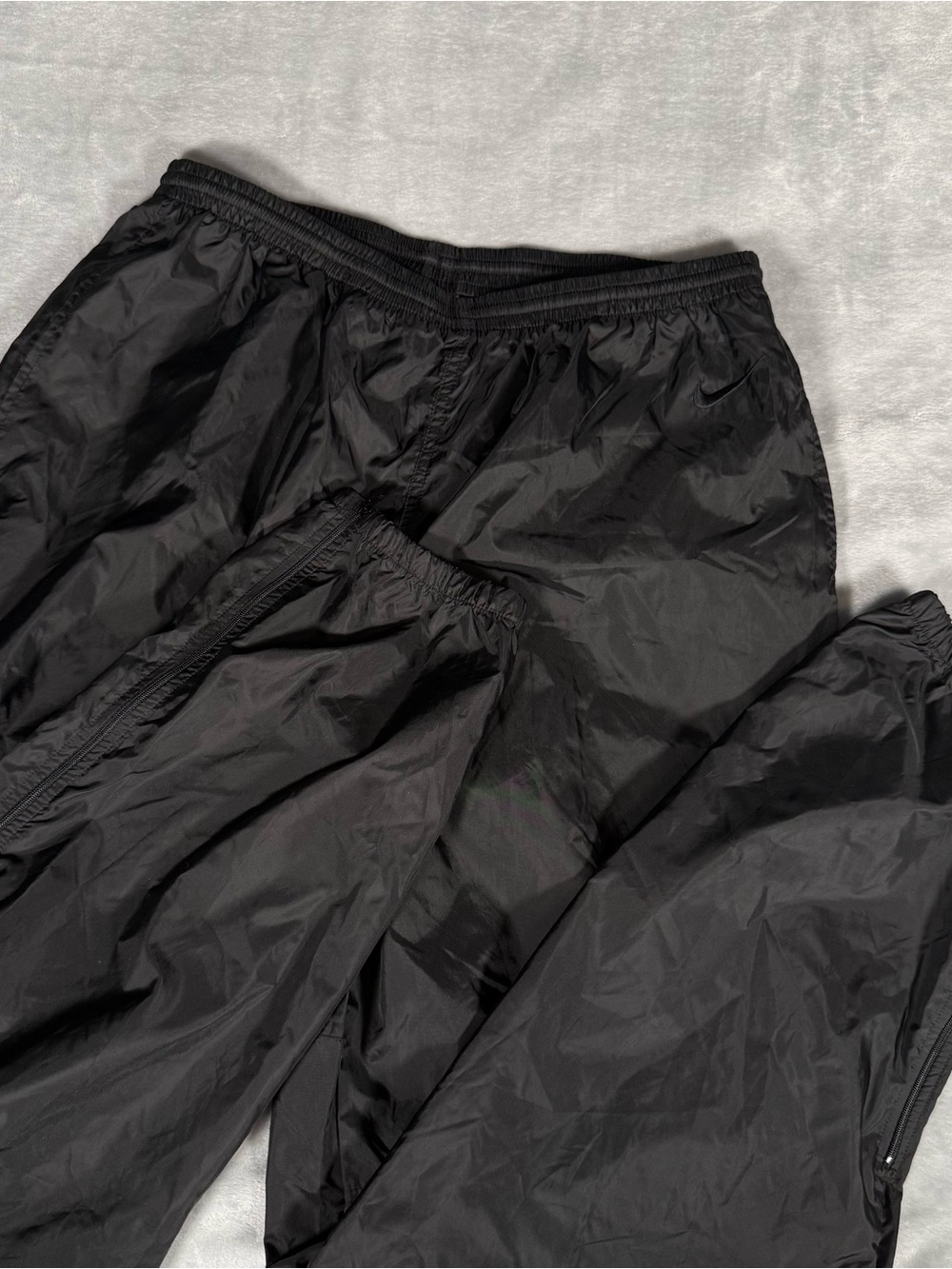 Vintage Nike Windbreaker Pants Mens XL 32” Unlined Zip Leg Lightweight 90s